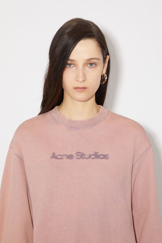 Acne Studios Pullover Mit Verschwommenem Logo