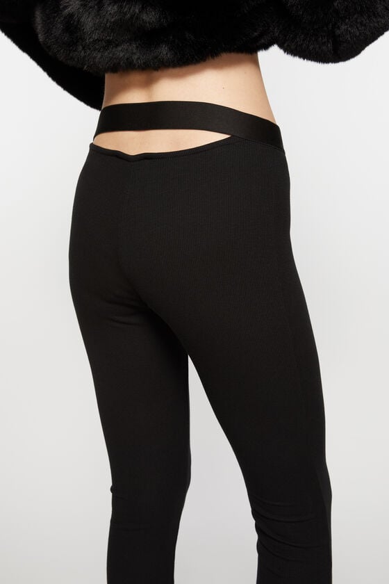 Acne Studios Rib Leggings Laufsteg-Show