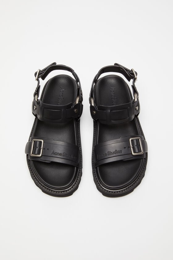Acne Studios Sandalen Mit Lederschnalle