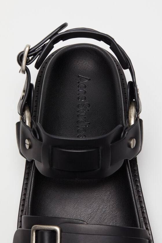 Acne Studios Sandalen Mit Lederschnalle