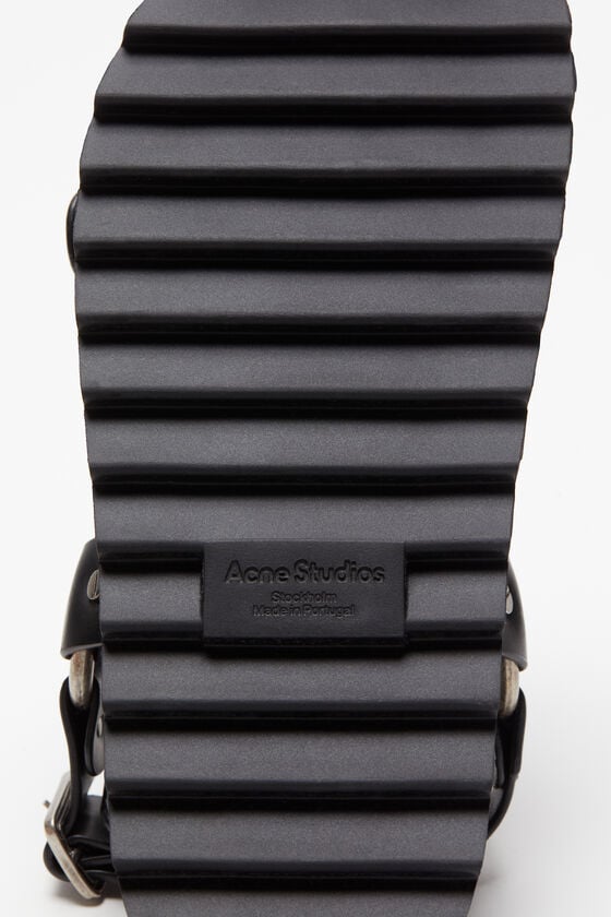 Acne Studios Sandalen Mit Lederschnalle