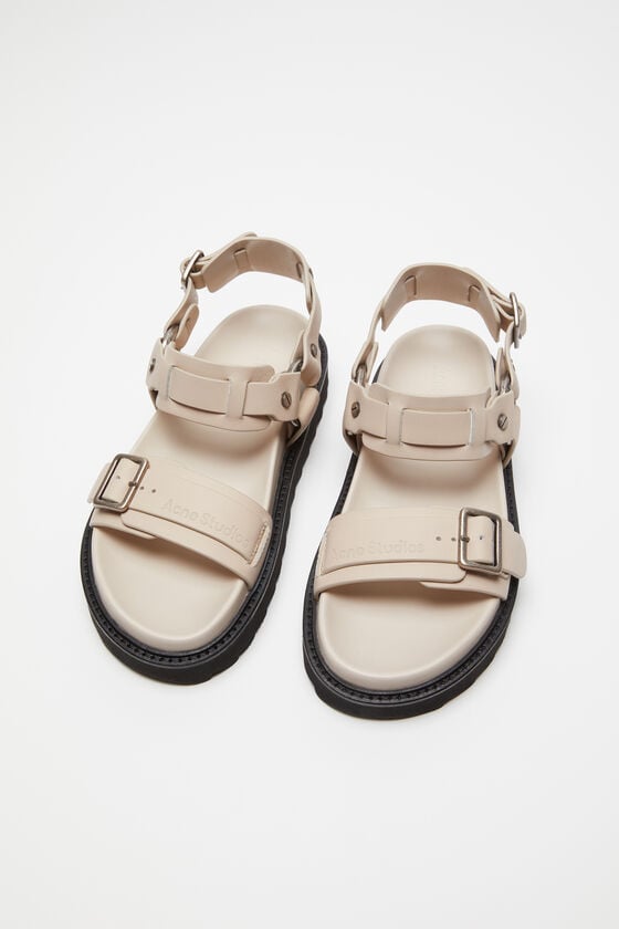 Acne Studios Sandalen Mit Lederschnalle