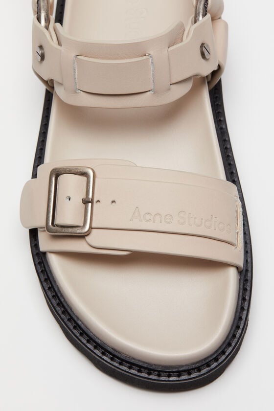 Acne Studios Sandalen Mit Lederschnalle