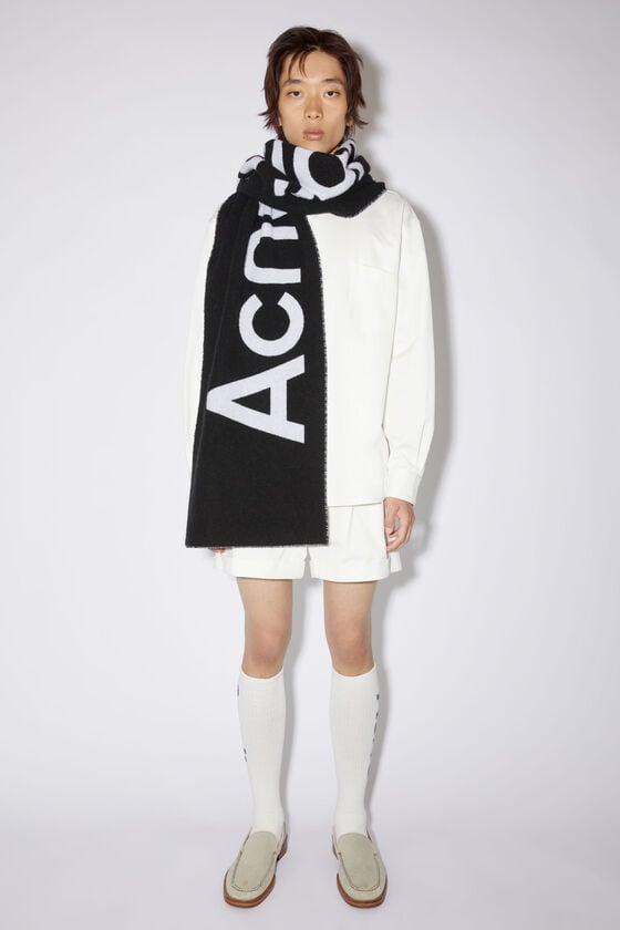 Acne Studios Schal Mit Logo-Jacquardmuster