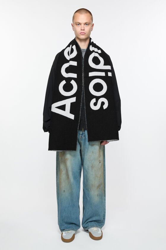 Acne Studios Schal Mit Logo-Jacquardmuster