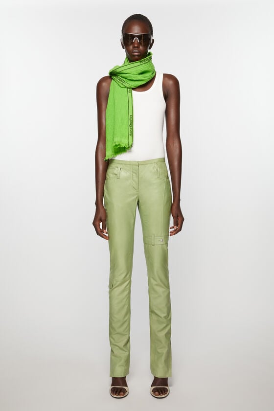 Acne Studios Schal Mit Logo-Tape