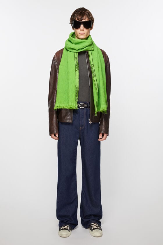 Acne Studios Schal Mit Logo-Tape