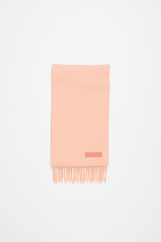 Acne Studios Schmaler Fransen-Schal aus Wolle