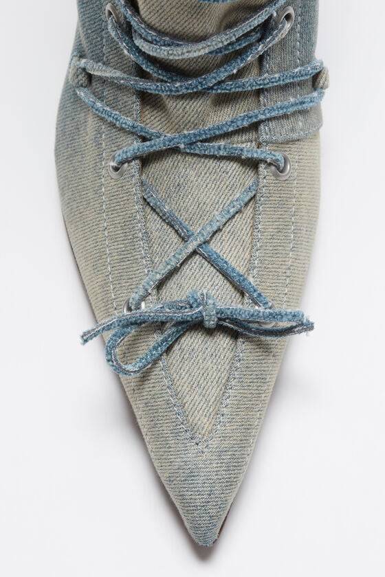 Acne Studios Schnürstiefel Mit Absatz