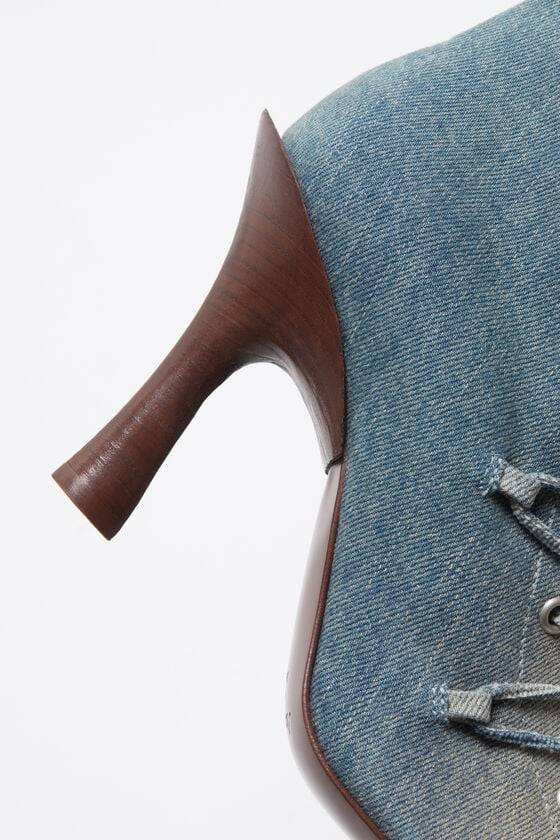 Acne Studios Schnürstiefel Mit Absatz