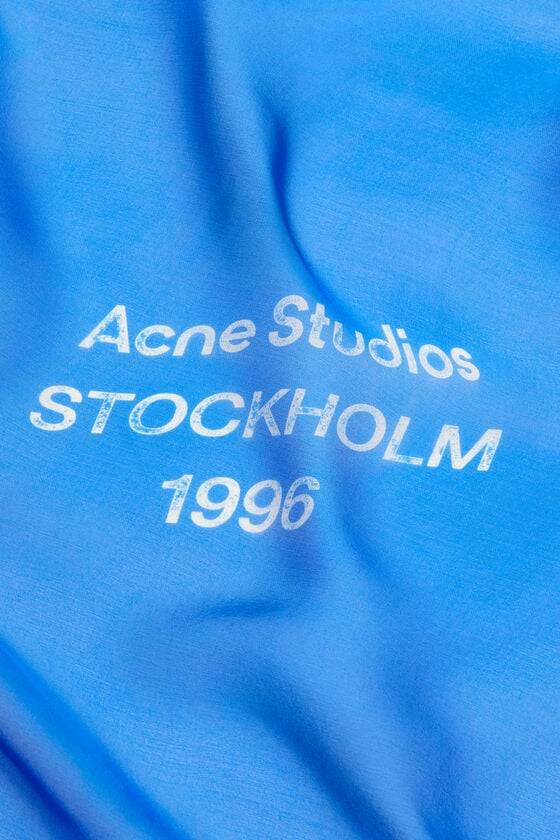 Acne Studios Seidentuch