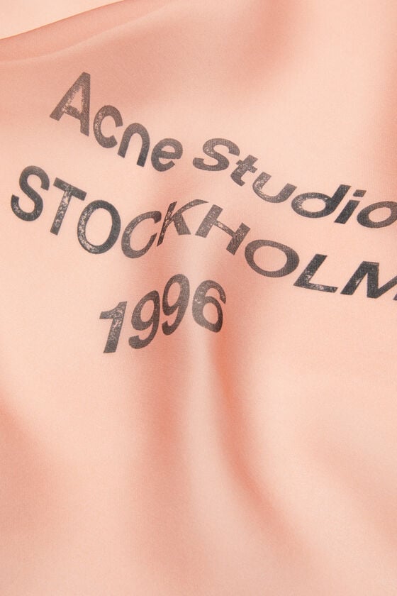 Acne Studios Seidentuch