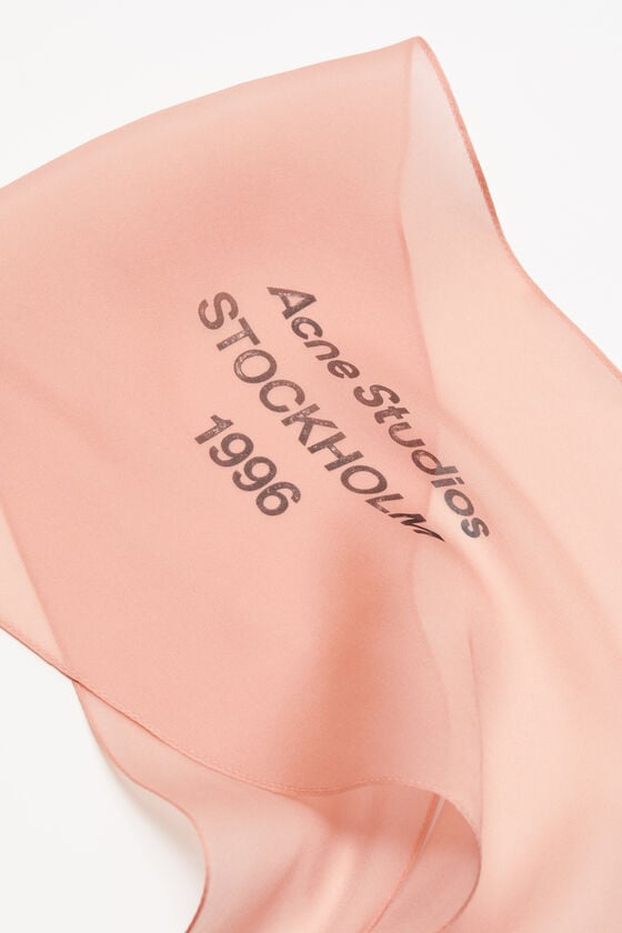 Acne Studios Seidentuch