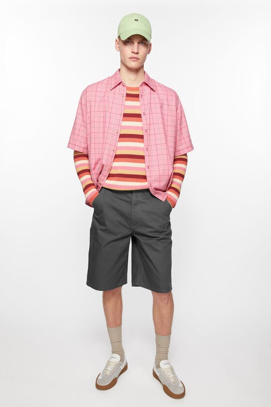 Acne Studios Shorts Aus Canvas Unisex