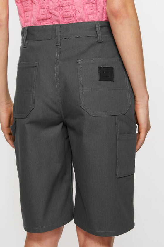 Acne Studios Shorts Aus Canvas Unisex