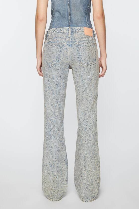 Acne Studios Slim-Fit-Jeans – 2005-Monogramm