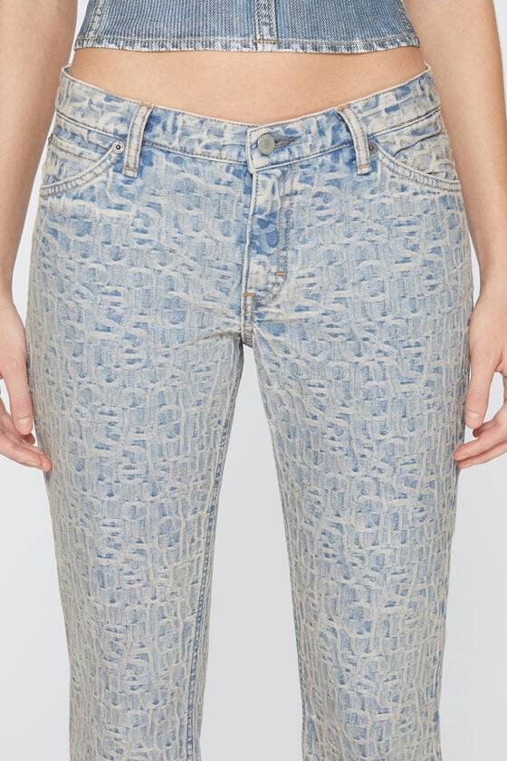 Acne Studios Slim-Fit-Jeans – 2005-Monogramm