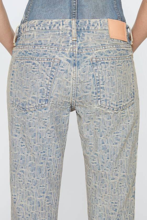 Acne Studios Slim-Fit-Jeans – 2005-Monogramm