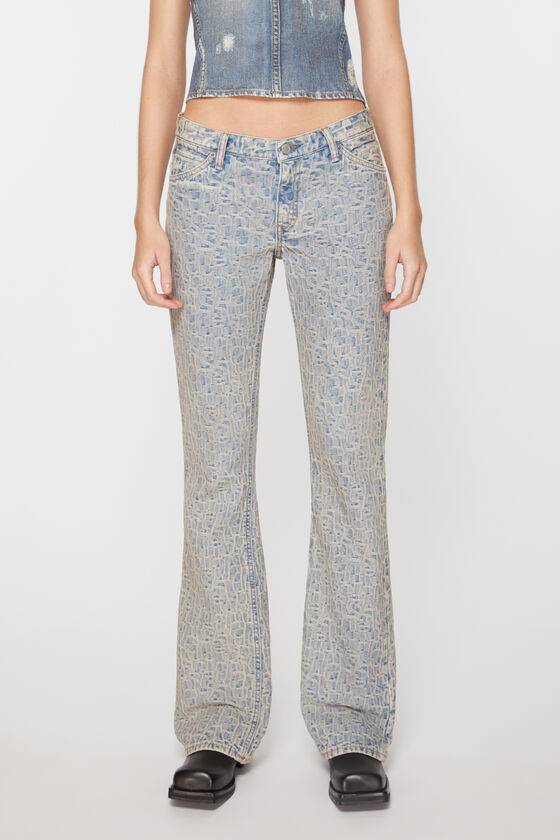 Acne Studios Slim-Fit-Jeans – 2005-Monogramm