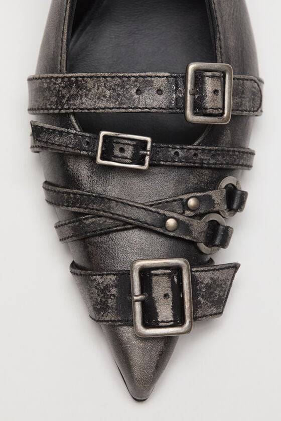 Acne Studios Slingbacks Aus Leder Mit Absatz