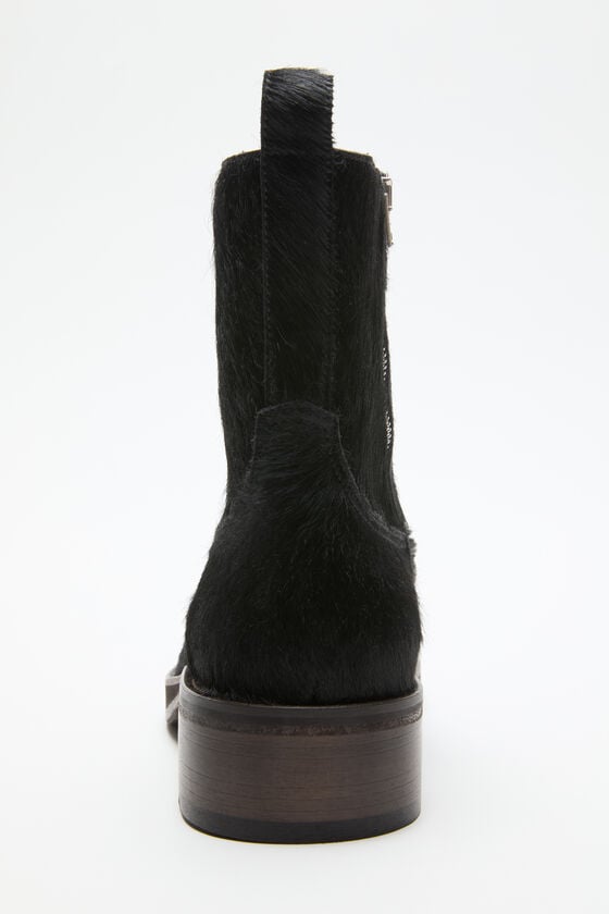 Acne Studios Stiefel Aus Gebürstetem Leder