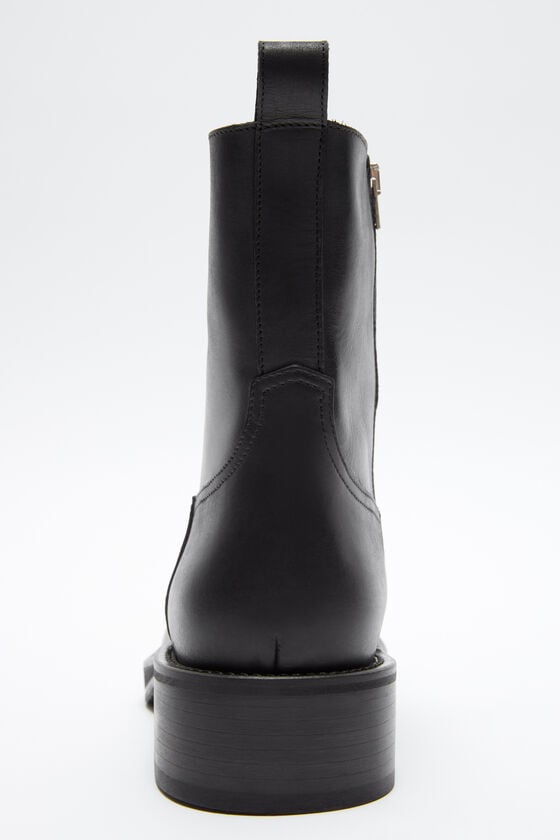 Acne Studios Stiefel Aus Gewachstem Leder