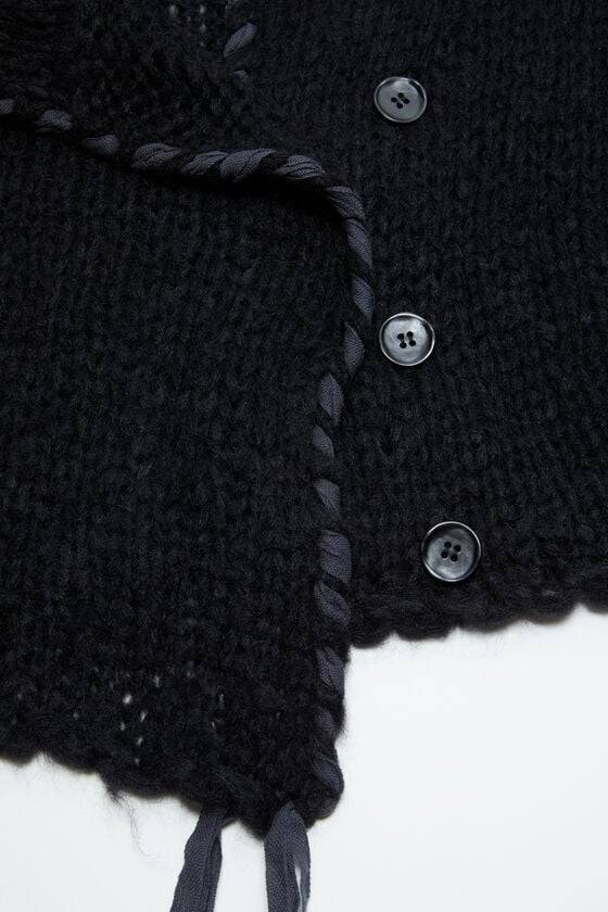 Acne Studios Strickjacke Mit Schnürung