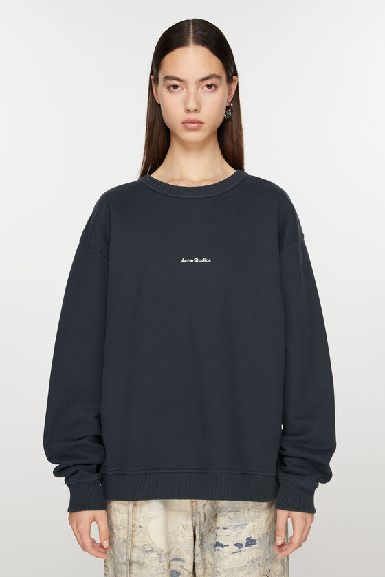 Acne Studios Sweatshirt mit Stempel-Logo