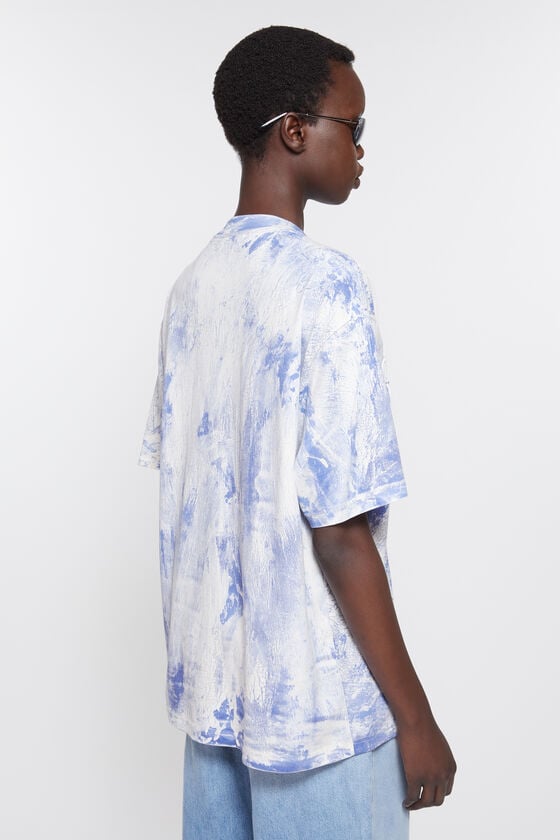 Acne Studios T-Shirt Mit Gipsaufdruck
