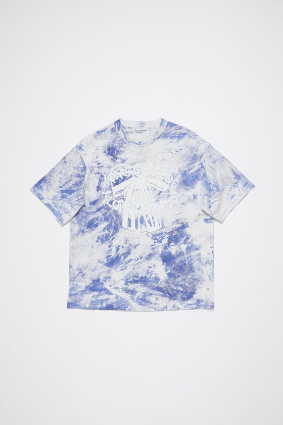 Acne Studios T-Shirt Mit Gipsaufdruck