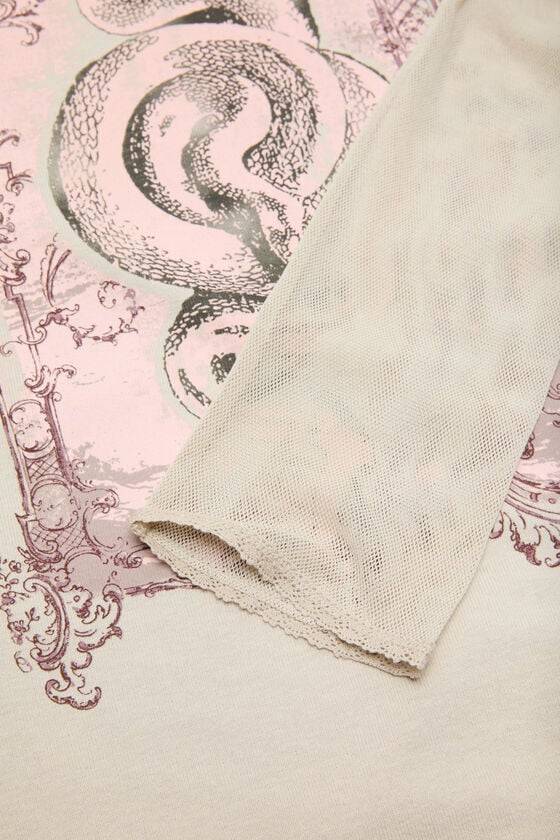 Acne Studios T-Shirt Mit Siebdruck