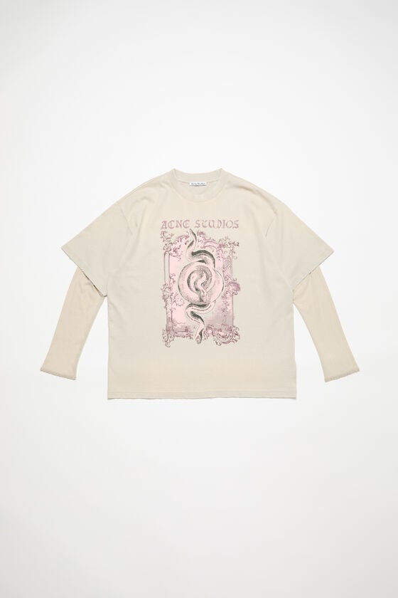 Acne Studios T-Shirt Mit Siebdruck