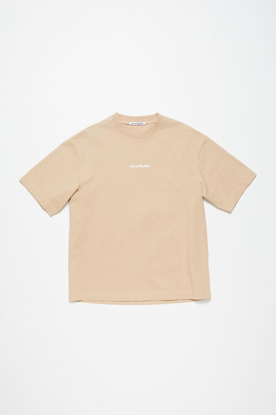 Acne Studios T-Shirt Stamp-Logo - Lockere Passform