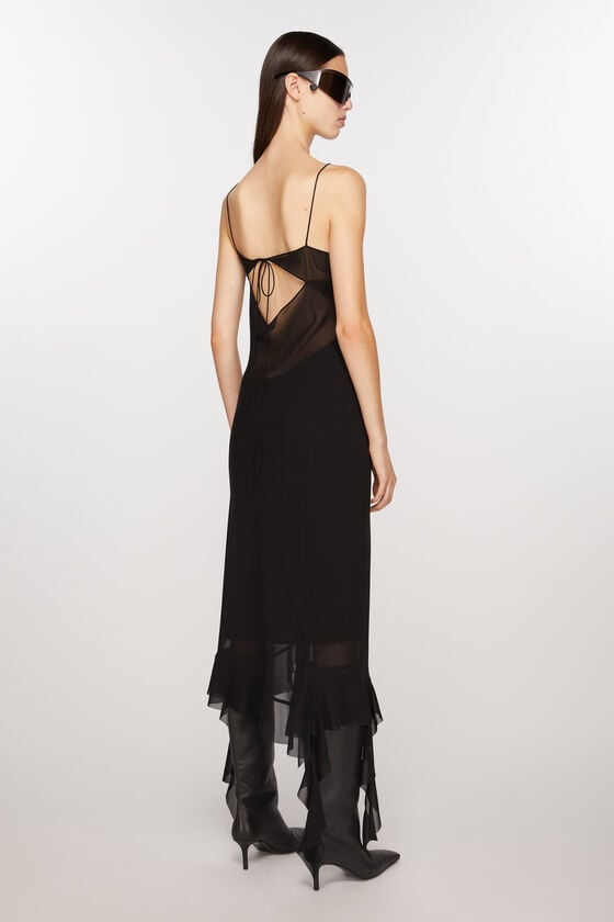 Acne Studios Trägerkleid Mit Rüschen