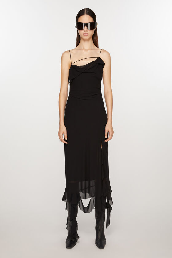 Acne Studios Trägerkleid mit Rüschen