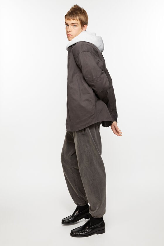 Acne Studios Twill Zipper Overshirt Jacke