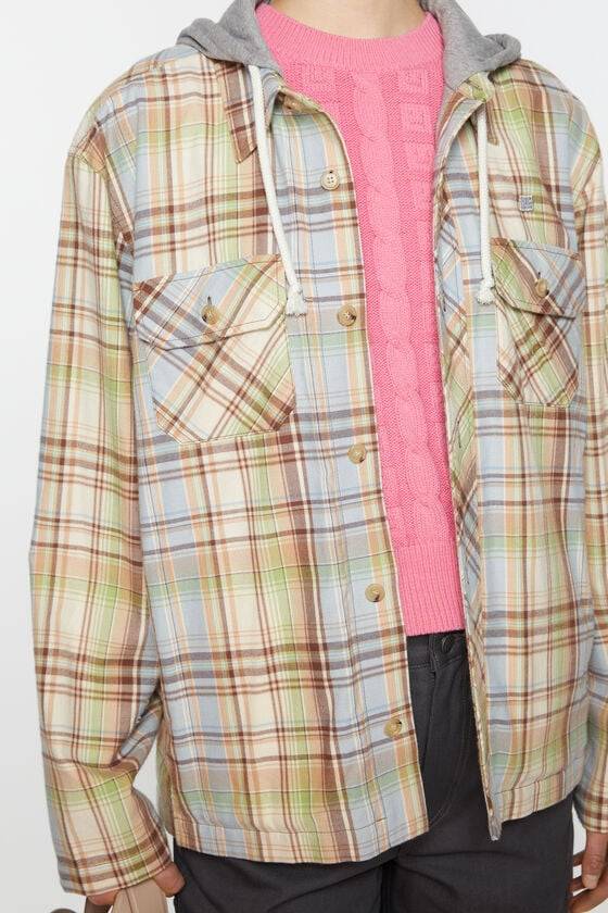 Acne Studios Überhemdjacke Mit Kapuze Unisex