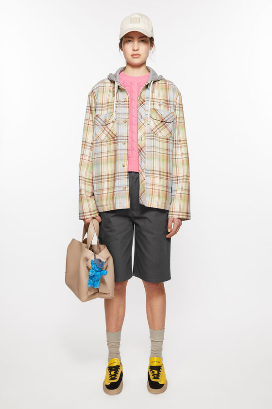 Acne Studios Überhemdjacke mit Kapuze Unisex
