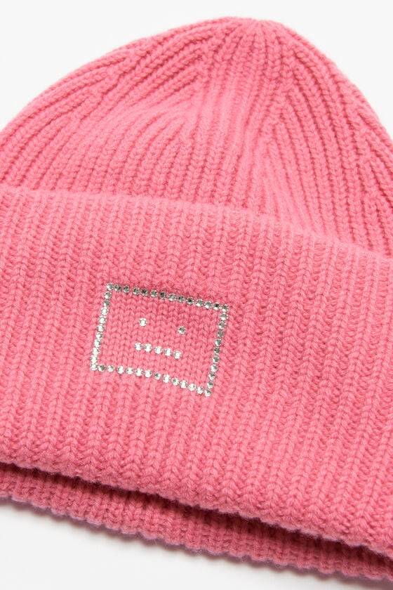 Acne Studios Verzierte Mütze Mit Face-Logo