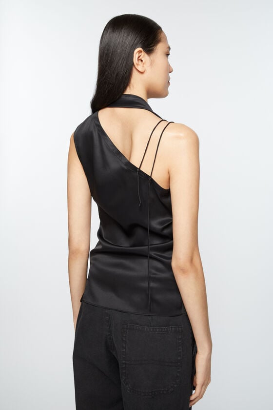 Acne Studios Wickelbluse Mit Fransen