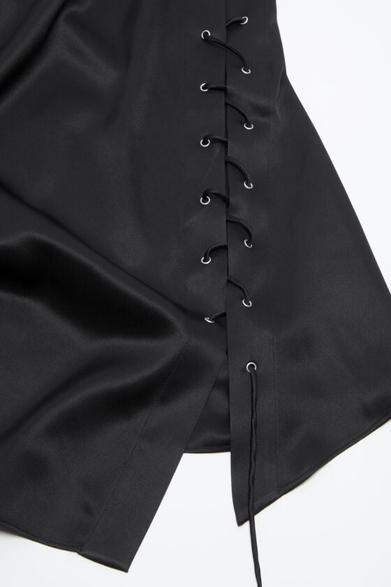 Acne Studios Wickelbluse Mit Fransen