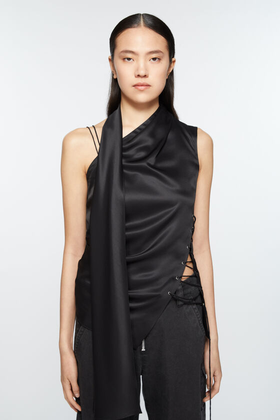 Acne Studios Wickelbluse mit Fransen