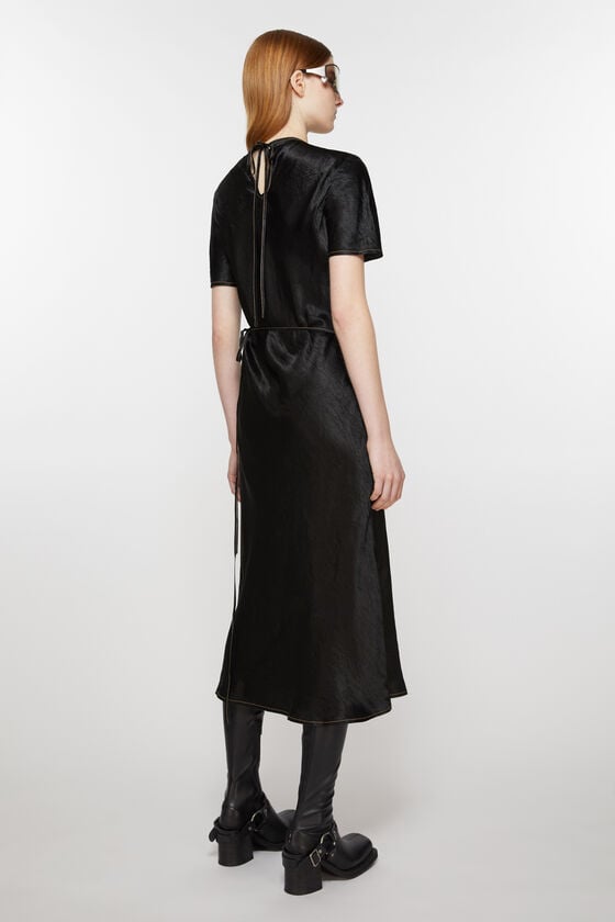 Acne Studios Wickelkleid Aus Satin