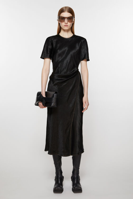 Acne Studios Wickelkleid aus Satin
