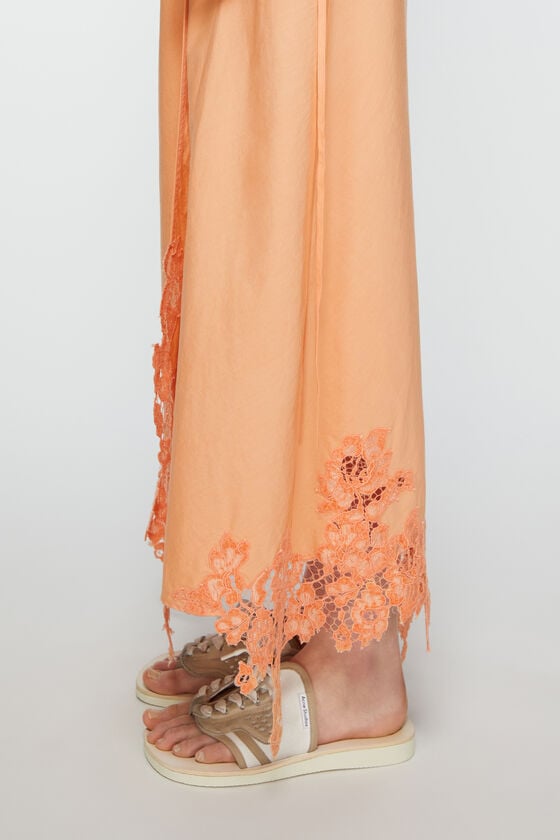 Acne Studios Wickelkleid Aus Spitze