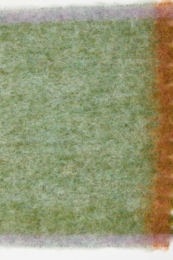 Acne Studios Woll-Mohair-Schal – Schmal