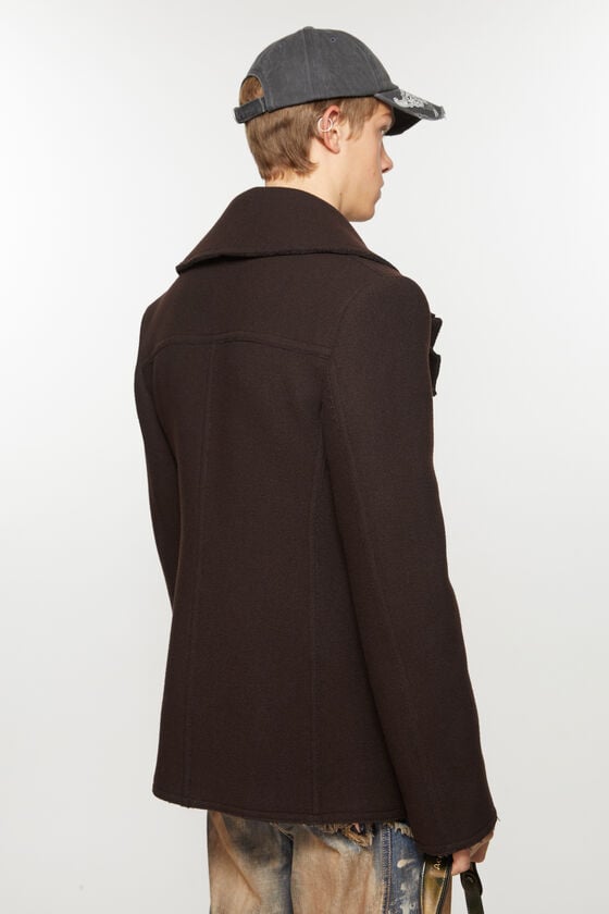 Acne Studios Wollmantel Mit Reißverschluss