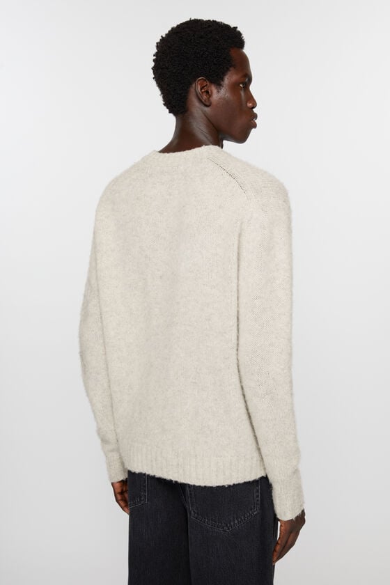 Acne Studios Wollpullover Mit Rundhalsausschnitt