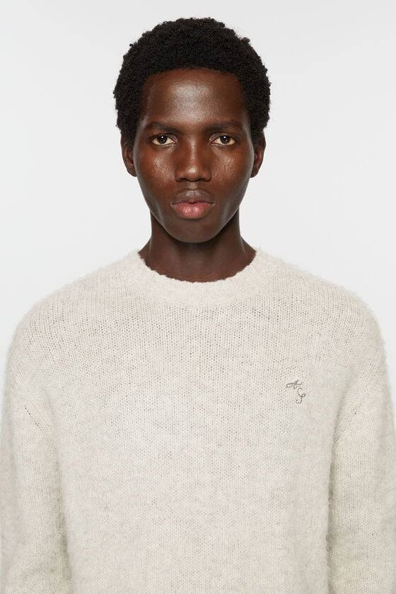 Acne Studios Wollpullover Mit Rundhalsausschnitt