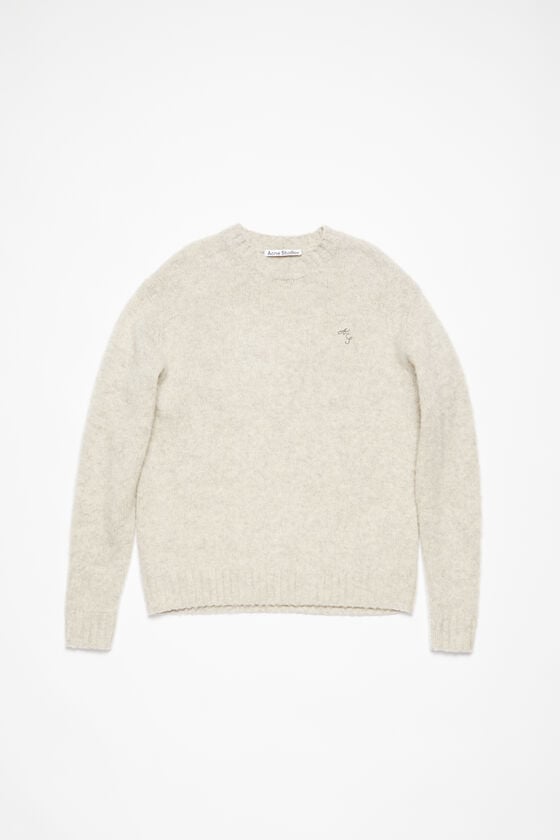 Acne Studios Wollpullover Mit Rundhalsausschnitt